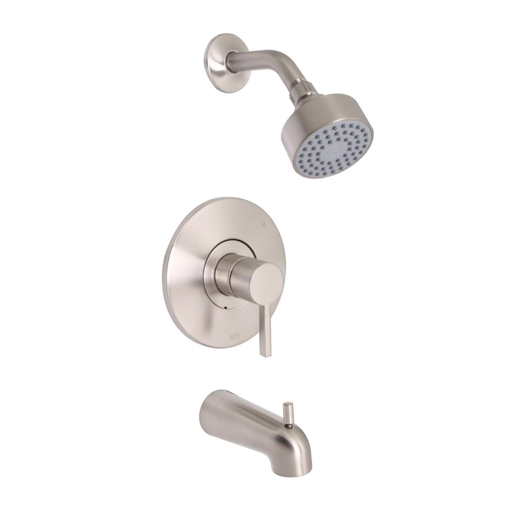 Cypress Tub & Shower Faucet - Satin Nickel